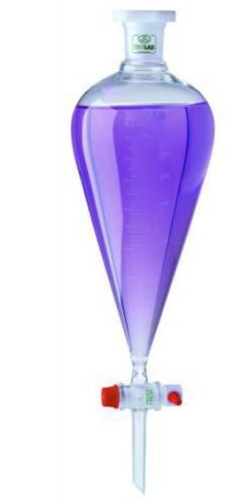 Separating funnels 250 ml after Squibb PTFE stopcock, DIN 12452_1555836