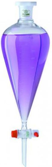 Separating funnel, according to Squibb PTFE-cock, 2000 ml, DIN 12452_1555996