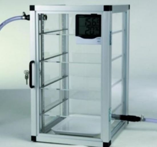Desiccator SUPER STAR with magnetic lock, PMMA 310 x 375 x 525mm_1556451