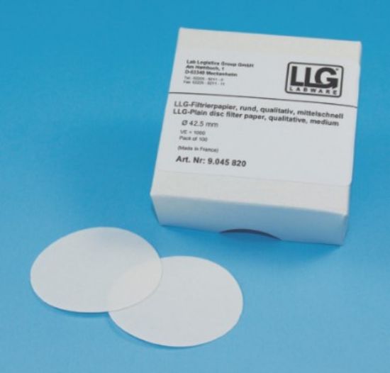 LLG-Filter circles 110mm, qualitative medium/fast, pack of 100_1559334