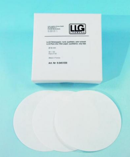 LLG-Filter circles 150mm, qualitative fast, pack of 100_1559365