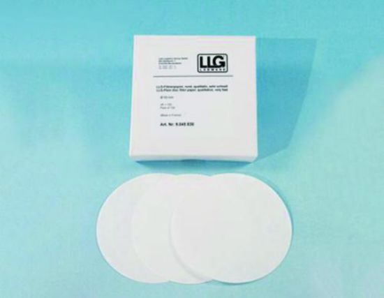 LLG Labware LLG-Filter Circles Qualitative Fast Pore Size 12-15 µm Pack ...