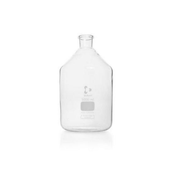 Narrow neck bottle, clear 5l, DURAN without stopper_1557788