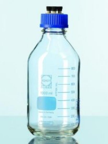 Laboratory bottles, 500 ml DURAN HPLC GL 45, PP, 4 port-screw cap_1557805