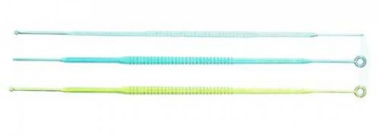Inoculation loop w.needle yellow 1 + 10 μl, for single-use PS, y-sterilised, pack of 1000_1558305