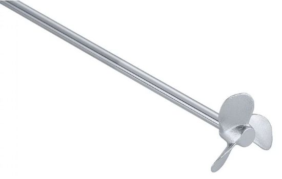 Propeller stirrer R 1382, 3-bladed stirrer Ø, shaft Ø, shaft length, 55, 8, 350 mm_1558413