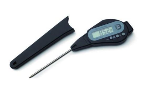 LLG-Digital Pocket Thermometer type 12080 -50...+300°C, with Max/Min-memory, incl.probe from stainless steel_1560771