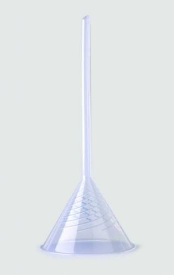 LLG-Laboratory funnel Ø 80 mm PP, with rib, stem length 150mm, pack of 10_1561040