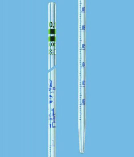 Graduated pipettes, 0,1:0,001 ml cl.A, AR-glass, blue grad._1561106