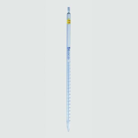 Measuring pipette 20 ml, class AS blue grad., 450 mm_1561159