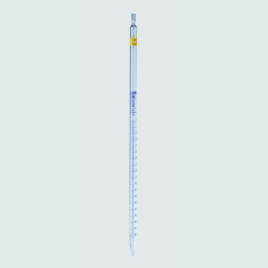 Measuring pipette 25 ml, class AS blue grad., 450 mm_1561161