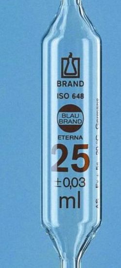 Graduated pipette, 5 ml, cl.AS AR-glass, amber grad._1561211