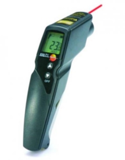 Infrared thermometer testo 830-T1 with 1 point laser sighting_1560459