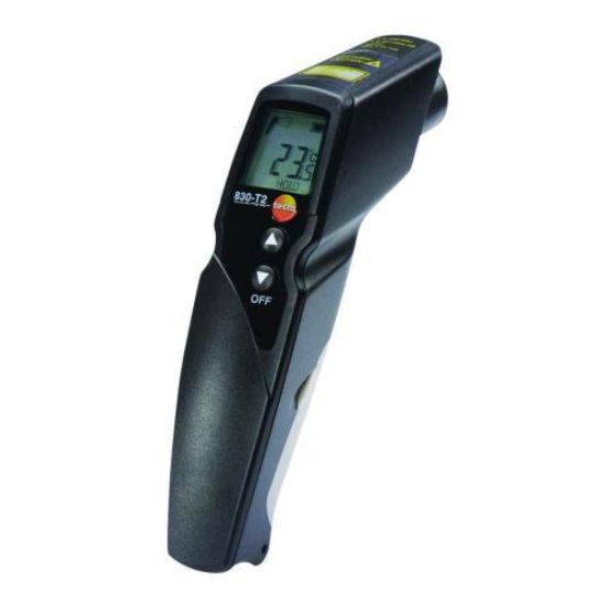 Infrared thermometer testo 830-T2 with 2-point laser sighting_1560461