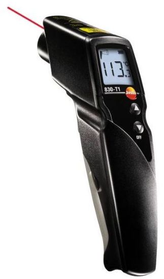 Infrared thermometer testo 830-T2 Set incl. surface probe and leather protection pocket_1560464