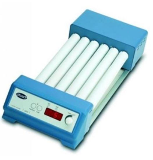 Roller mixer SRT6D, 6 rollers, digital variable speed, speed 5 to 60 rpm, Amplitude 16 mm, 230V/50 Hz_1562501