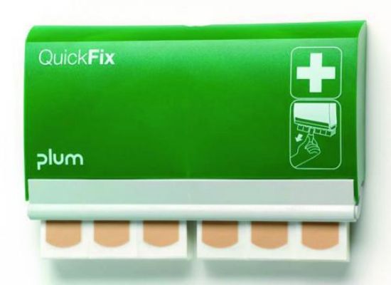 Plaster dispenser QuickFix incl. 2x refill packs water resistant plasters strips_1562627