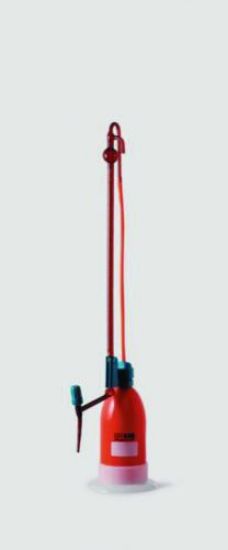 Automatic burette acc.to Schilling 10 ml, amber glass, cl. AS, white scale, conformity batch certified_1561637