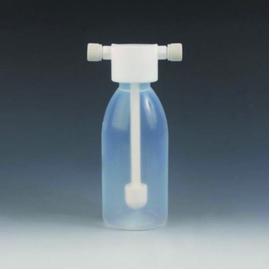 Gas washing bottle, cap. 250 ml, PFA_1564225