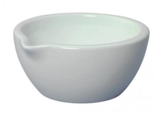 LLG-Mortar 400ml, porcelaine inside rough 125x71mm DIN 12906_1564463