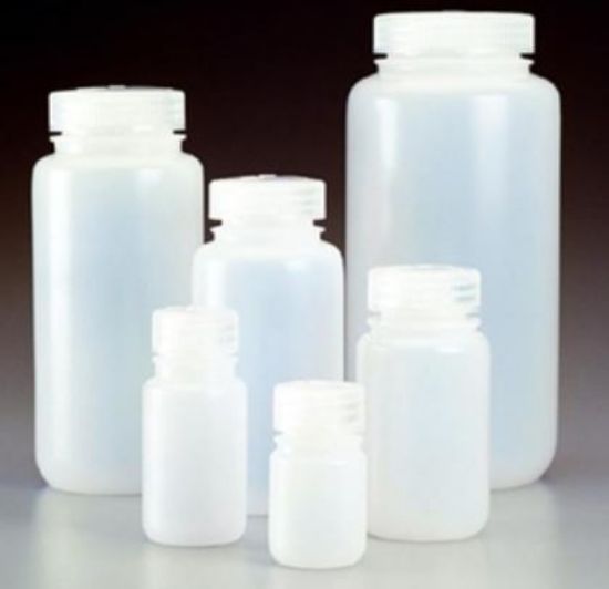Wide-neck bottles 500 ml, PE-HD with screw-cap PP, pack of 48_1564132