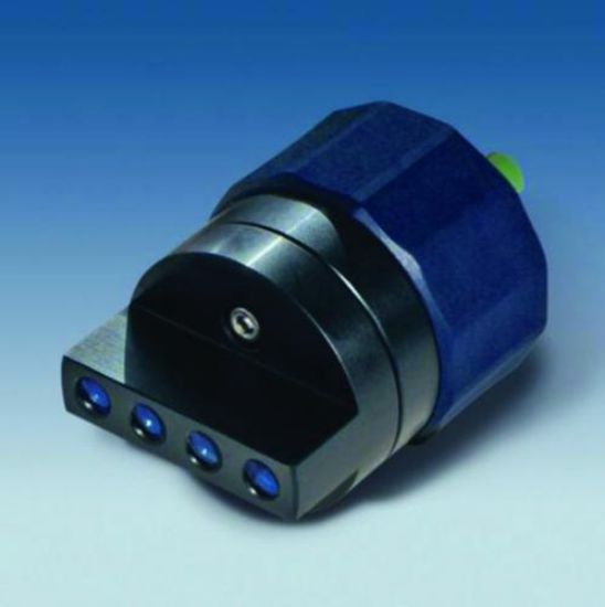 Pipette adapter 4-channel for flask hubpipette with and w/o tip, incl.4 blind stopper_1566232