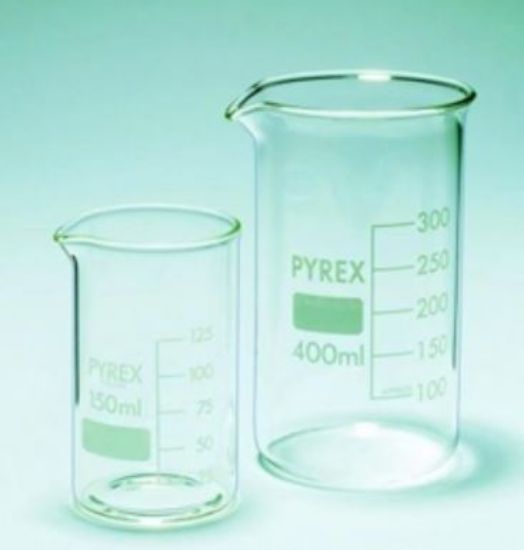 Beaker 150 ml, t.f. Pyrex® borosilicate glass, graduated, pack of 10_1568304