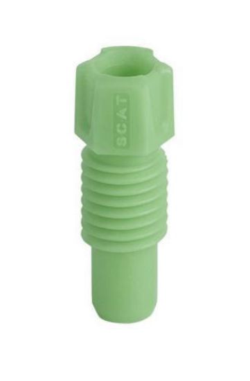 PFA fitting I.D.: 1.6 mm integr. ferrule, green pack of 5_1568064