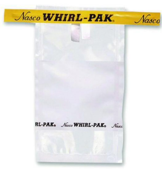 Whirl-Pak® sample bags 115x230 mm w.writing field, PE, sterile, capacity 540 ml, filling volume 360 ml,pack of 500_1566501