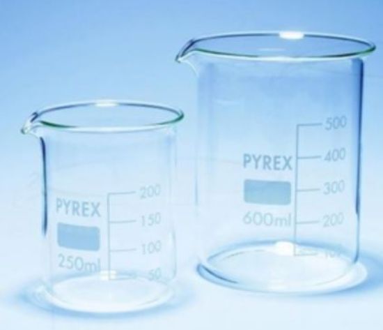 Beaker 400 ml, l.f. Pyrex® borosilicate glass, graduated, pack of 10_1566894