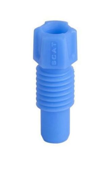 PFA fitting I.D.: 3.2 mm integr. ferrule, blue pack of 5_1569711