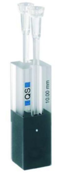 Half-micro-cuvette 104-QS, 50mm thickness quartz glass SUPRASIL®, 7000 μl with cover of PTFE_1570174