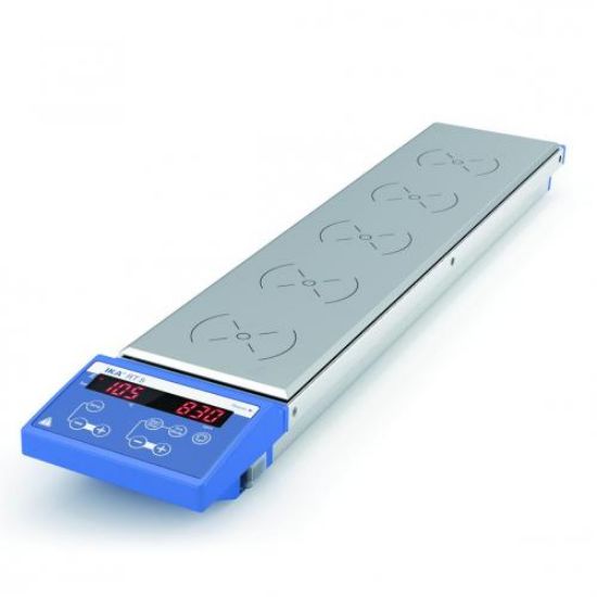 Multi-position magnetic stirrer RT 5 digital, with 5 stirring places, with heating_1572099