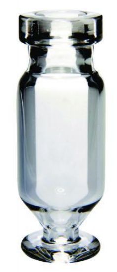 LLG-Crimp Neck Vial N 11, 1,1ml O.D.: 11,6mm, outer height: 32 mm, clear, conical with a round pedestal glass plate, pack of 100_1575715
