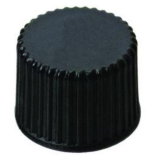 LLG-Screw cap N 8, black PP, closed top pack of 100_1576170