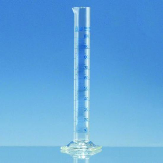 Measuring cylinders, Borosilicate 3.3, tall form,class A, cap. 100 ml pack of 2_1576917