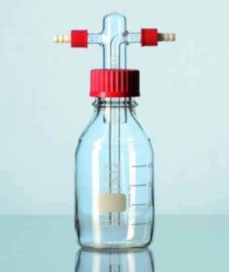 Gas washing bottle with sintered disc_1578281