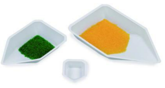 Pour-Boat weighing dishes medium, white, 83 x 132 x 26 mm, pack of 500_1578516