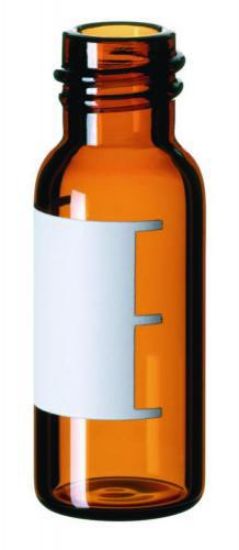 LLG-Threaded bottle 1.5 ml, amber with flat bottom, thread ND 8 32x11.6mm, pack of 100_1580860
