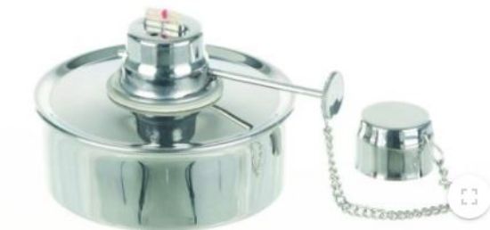 Spirit burner 150 ml 18/10 stainless steel, adjustable Ø 85 mm x h 65 mm_1581287
