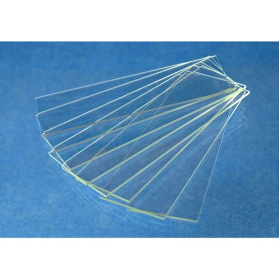 Microscope slides 76x26mm, 1mm CE, "Elka", angled, pack of 50_1583462