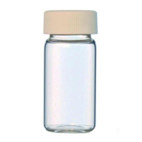 Glass scintillation vials 20 ml, clear, 24-400, PP/Metal, with cap mounted, pack of 500_1583100