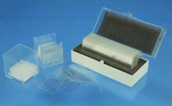 Cover Glasses, rectangular, Borosilicate glass D263® MMade of colourless, chemically resistant Borosilicate glass D263® M of the first hydrolytic class acc. to ISO 8255-1, thickness 1 (0,13 to 0,16 mm).Packed in tightly closing plastic boxe_1585743