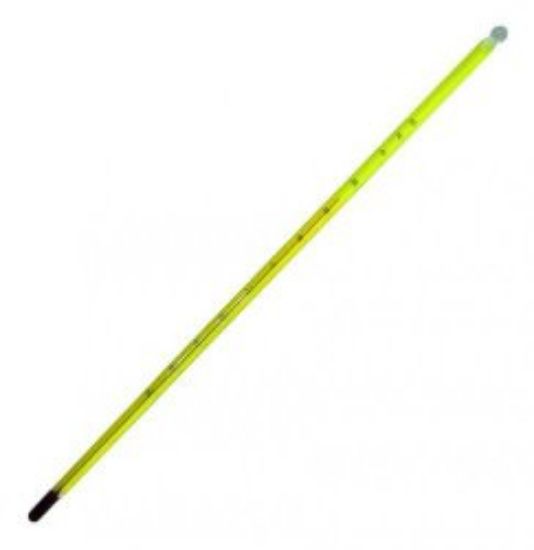 1052003 - Precision-Cold-Laboratory Thermometer stemform, -100..+100:1°C, capillary: yellow backed round, alcohol filling, L:300 mm, calibratable_1594800