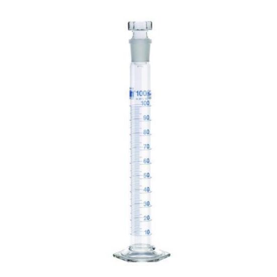 Measuring cylinder 100 ml CC, glass stopper_1598095
