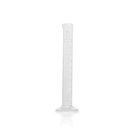 DURAN® Measuring cylinder 100 ml, class B white graduation, graduation, hexagonal base_1601529