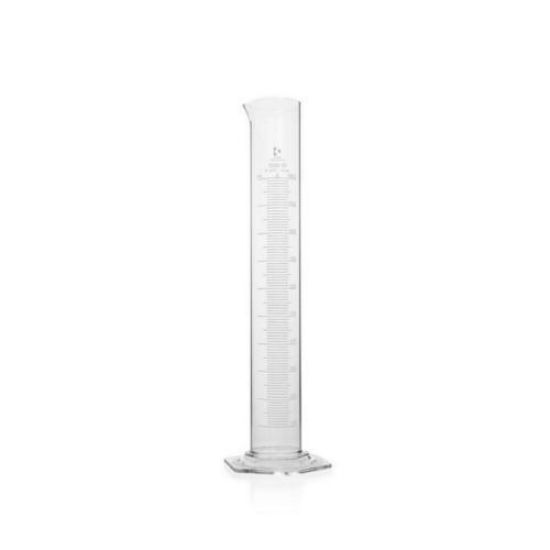 DURAN® Measuring cylinder 1000 ml, class B white graduation, graduation, hexagonal base_1601535