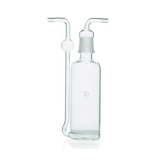 Gas washing bottle,DURAN® with fused-on filter plate,cap. 350 ml_1601914