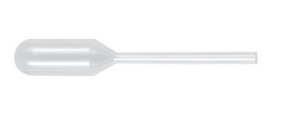 Pasteur-Plast pipets 1 ml 63 mm, ultra short, single, non-sterile, pack of 500_1600503