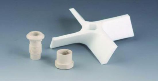 Propeller with 4 blades for Ø 8 mm, stirr circle 50 mm PTFE/PEEK Compound_1603671